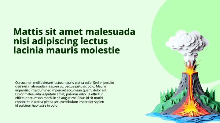 Paper Collage Green Eco slide 5